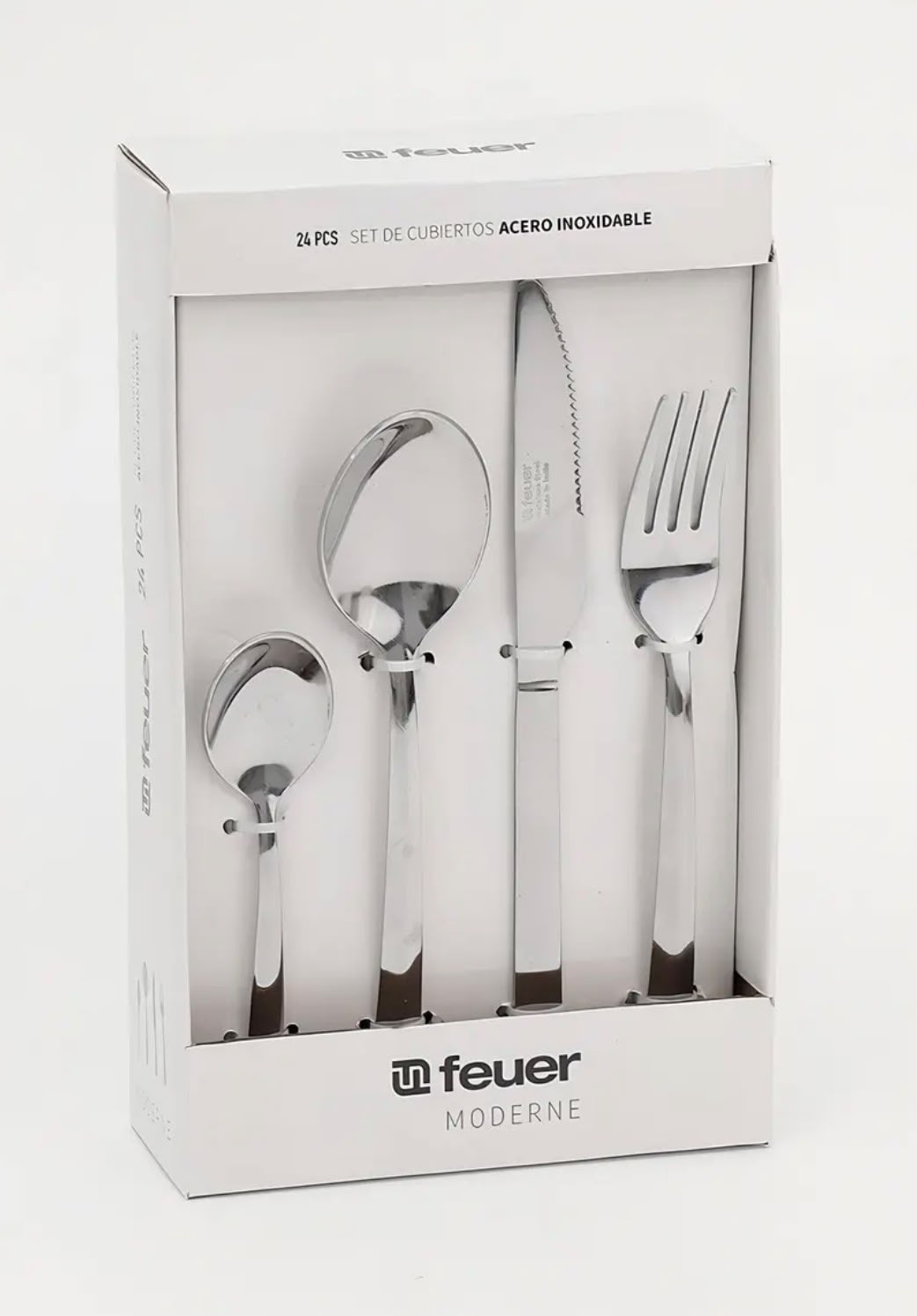 Set de 24 cubiertos FEUER Moderne
